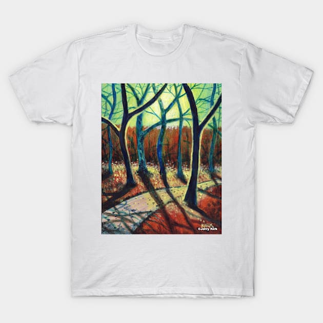 'Blue Ridge Ruminations #10' T-Shirt by jerrykirk